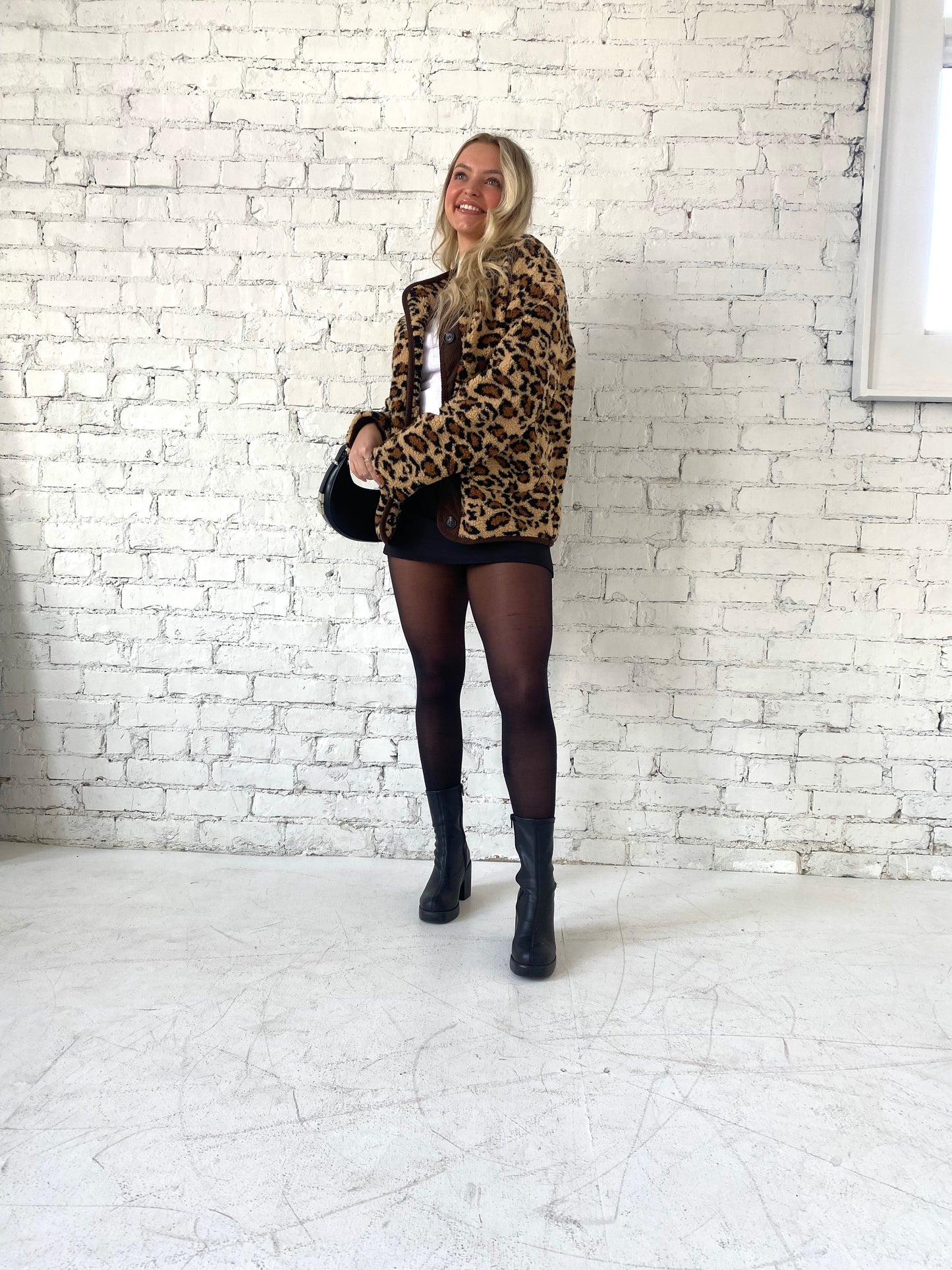 Betty Leopard Jacket