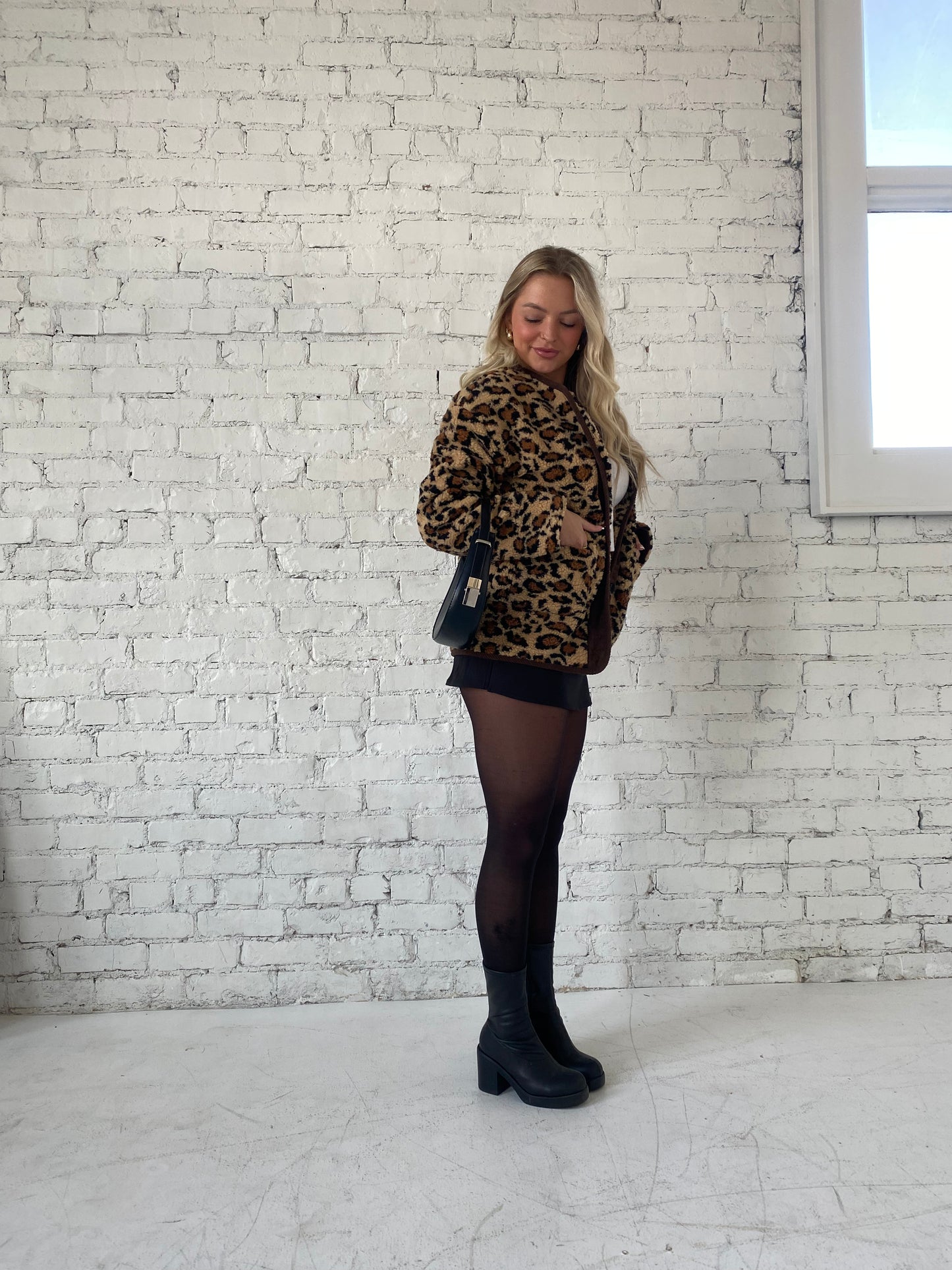 Betty Leopard Jacket