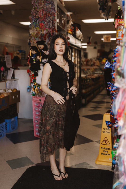 Las Flores Skirt